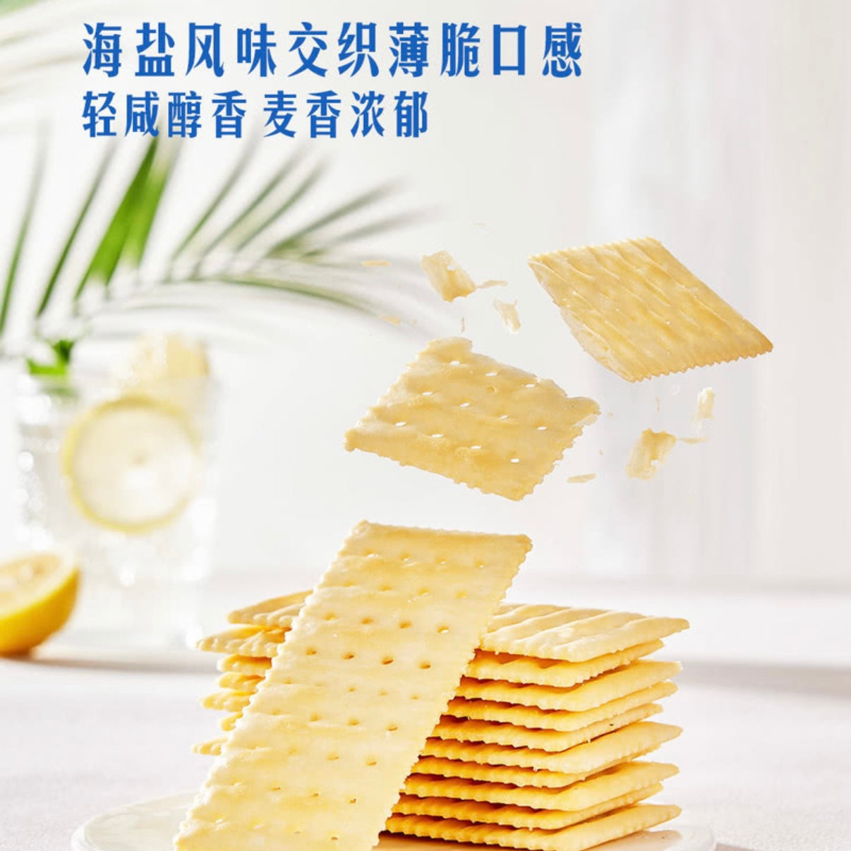 山姆 散裝  Member's Mark 海盐苏打饼干 27g