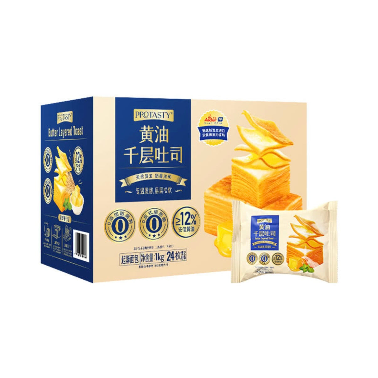 protasty 黄油千层吐司 41g