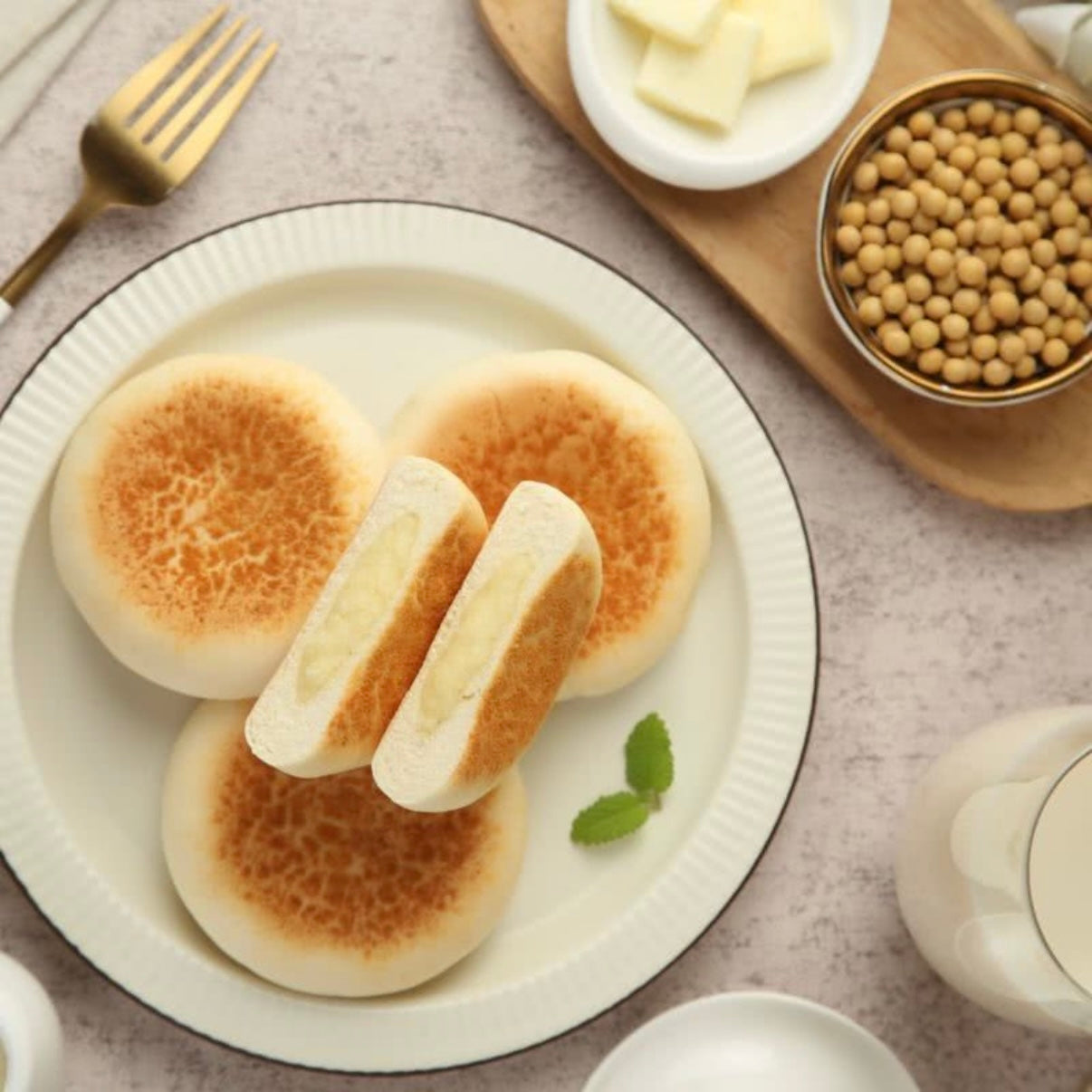 Tafe豆乳夹心面包(豆乳味) 40g