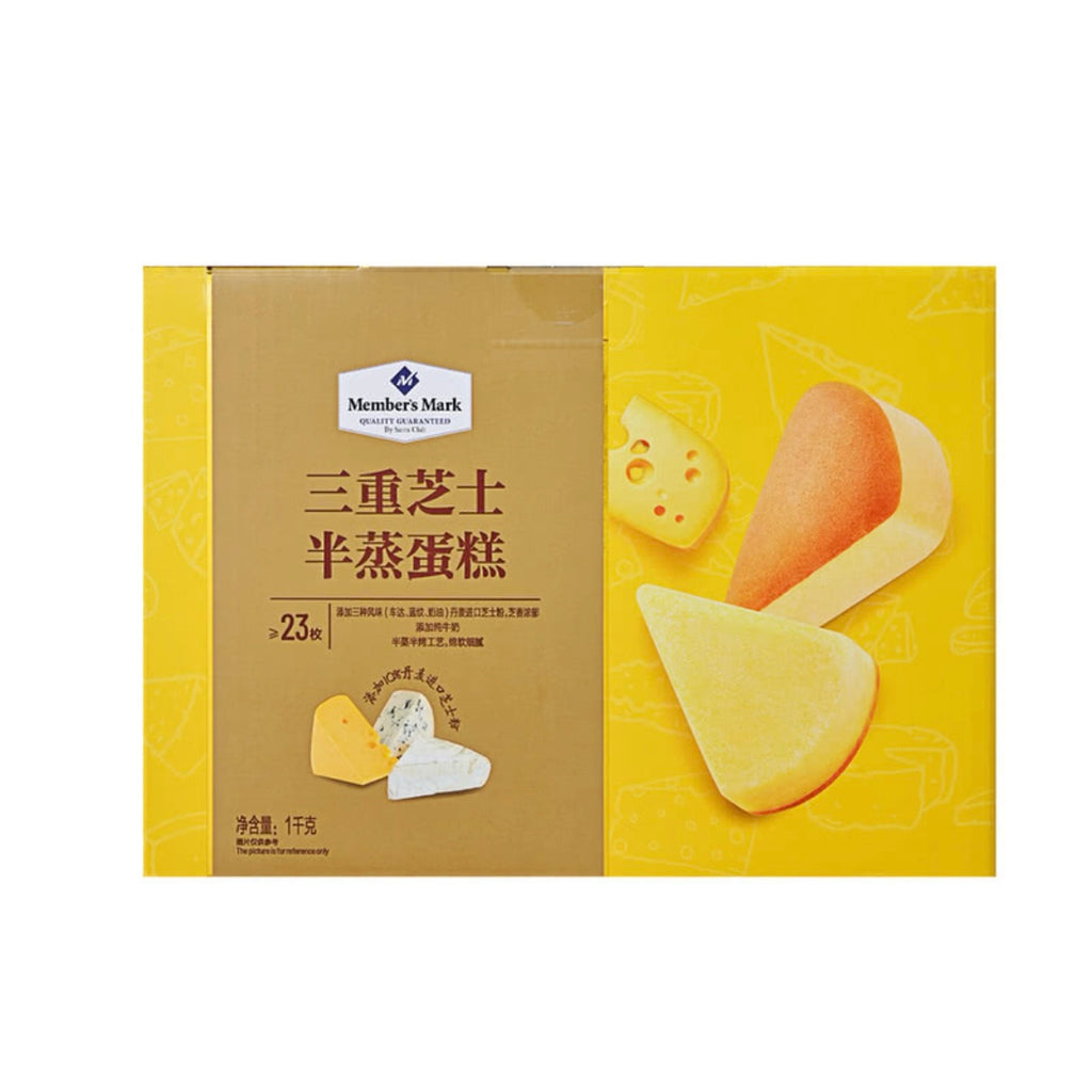 三重芝士半蒸蛋糕 43g